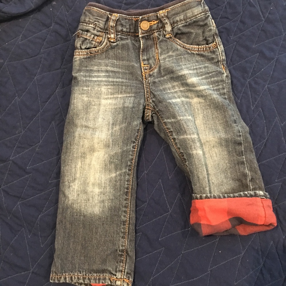 Baby Gap Jeans with Flannel Lining